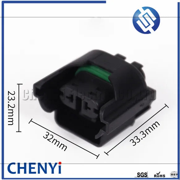 2 Pin Automotive waterproof Connector Fog Light wire harness Plug 3D0941165A 9005 HB3