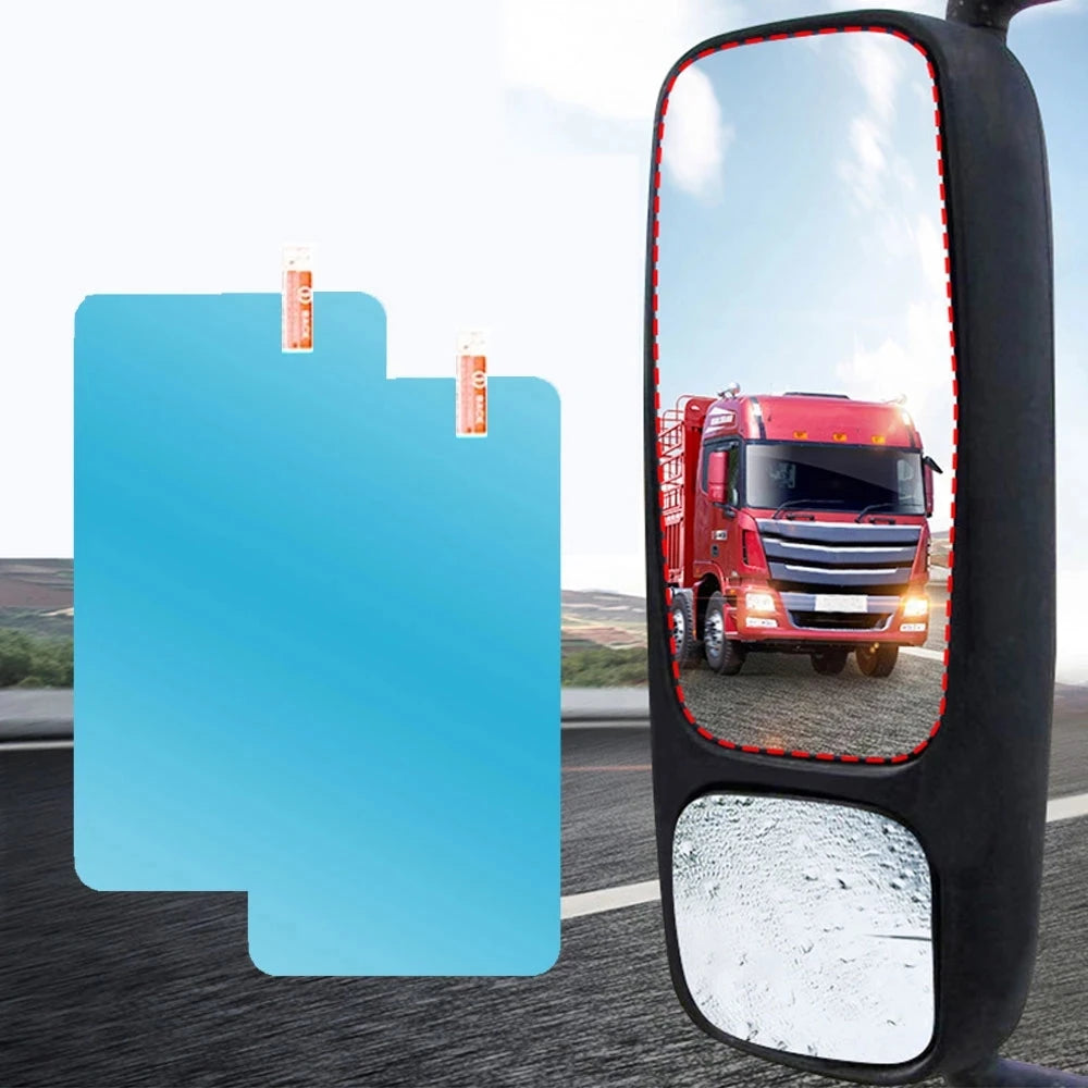 Car Truck Rain-proof Film Rearview Mirror protective Rain Proof Films Anti-Fog Waterproof Film Car Window Transparent Sticker