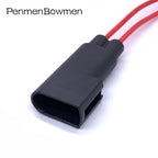 1 Set 2 Pin Car Wheel Motor Engine Lamp Brake Pad Wheel ABS Electrical Cable Connectors Wire Harness Plug 2-1437712 2-143771