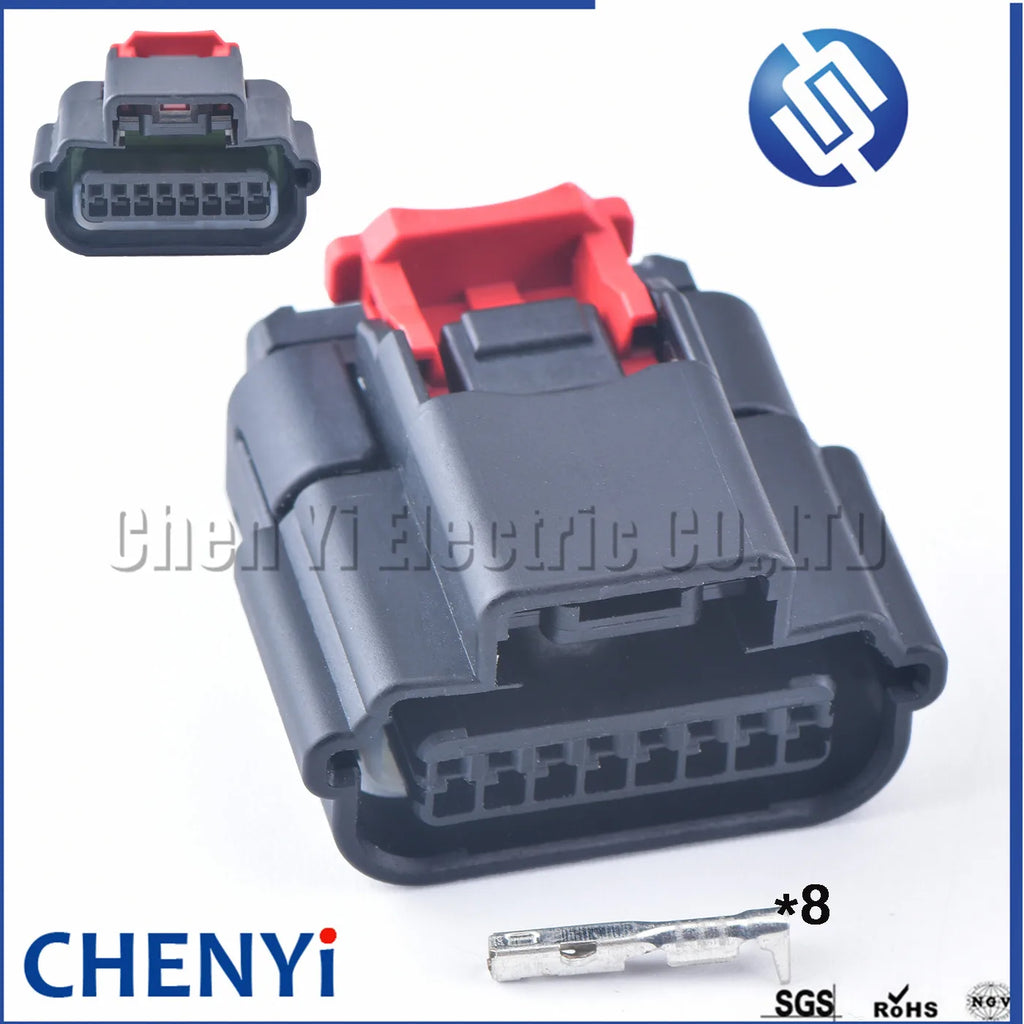 8 Pin waterproof auto Mass Air Flow MAF Meter Sensor Plug Connector ATSSPB-C08C-1AK For Chevrolet Buick Cadillac GMC OPEL Nissan