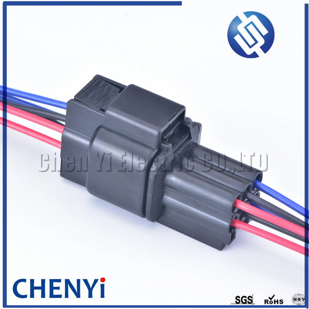 6 Pin 090 Oxygen Sensor Automotive Waterproof Connector Headlamp Fog Lamp Plug PB625-06027 PB621-06020 with wire For Hyundai