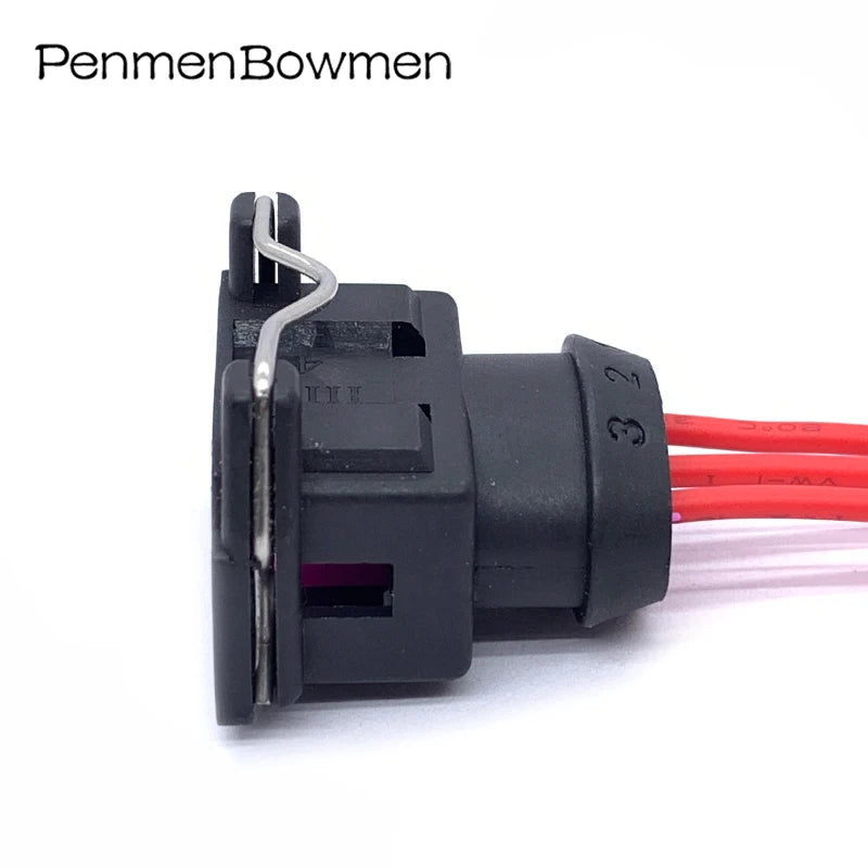 1 Set 3 Pin Speed Motor Crankshaft Camshaft Position Fuel Injector Electrical Connectors Wire Harness Plug 443906233 443906247