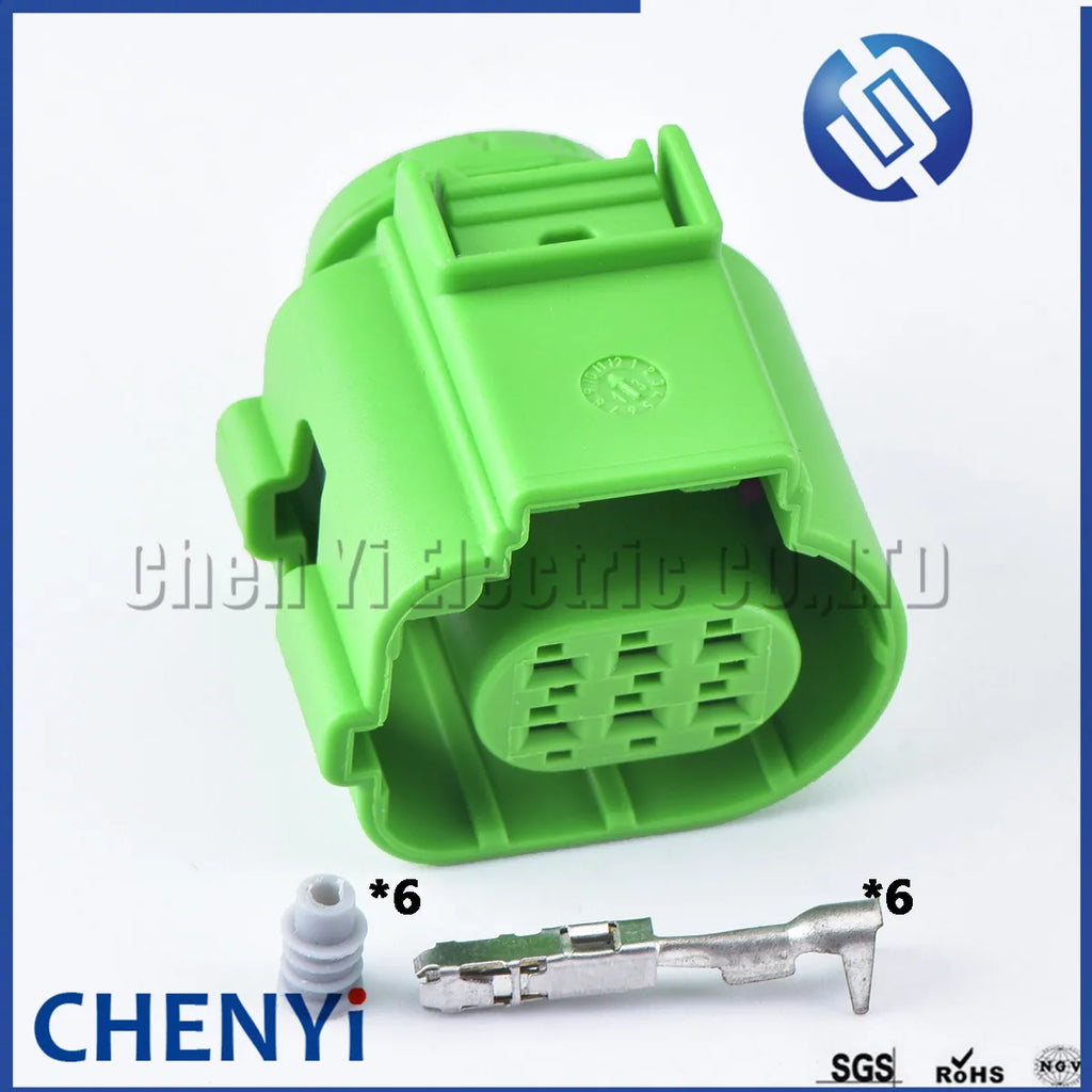 6 Pin Automotive waterproof connector Taillight Tail Lamp Plug 4H0973713C 4H0 973 713 C 4H0973713