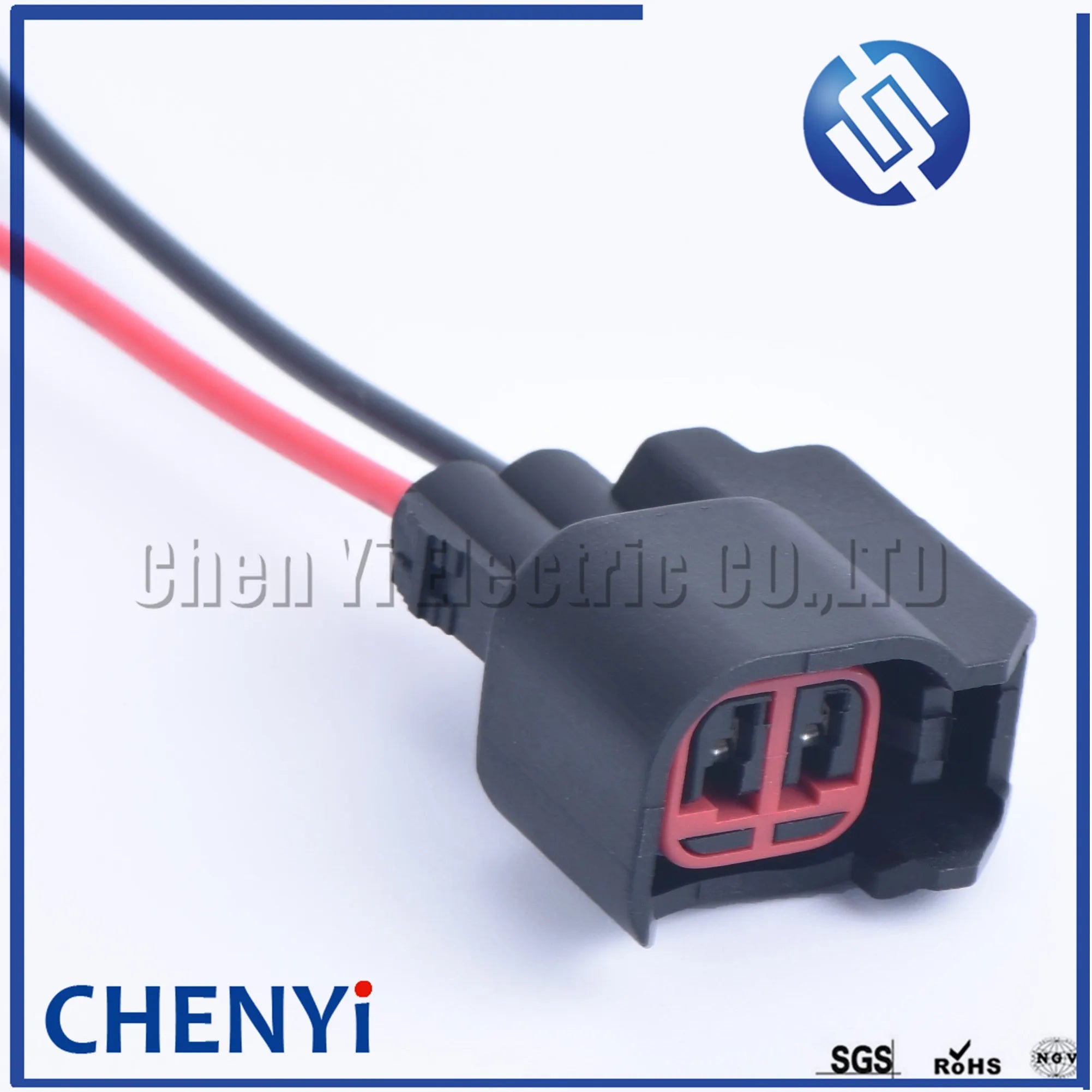 2 Pin auto waterproof connector USCAR EV6 EV14 Fuel Injector wiring Plugs Clips Pigtail Cut &splice Harness for Ford LS2 LS3 LS7