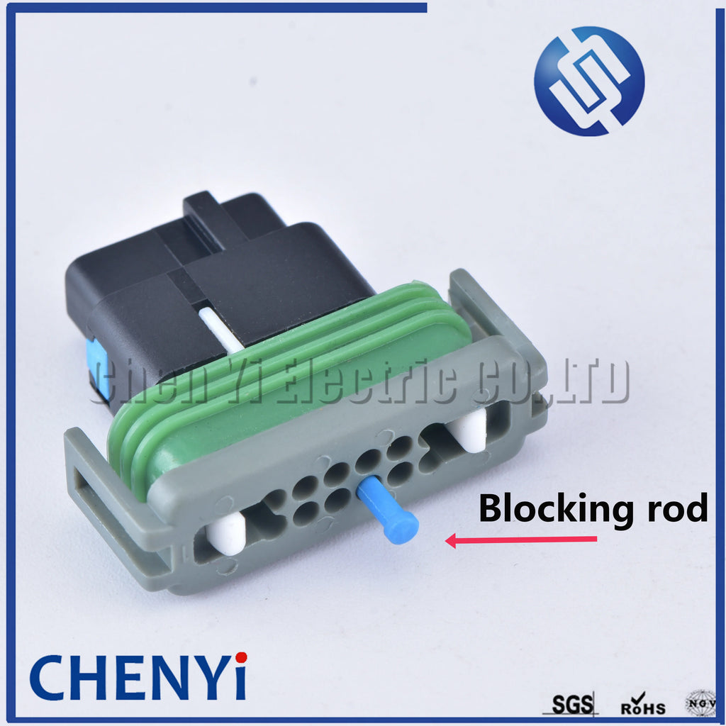 12 Pin female automotive waterproof wire connector sealed wire cable connectors tachometer plug with For Harley