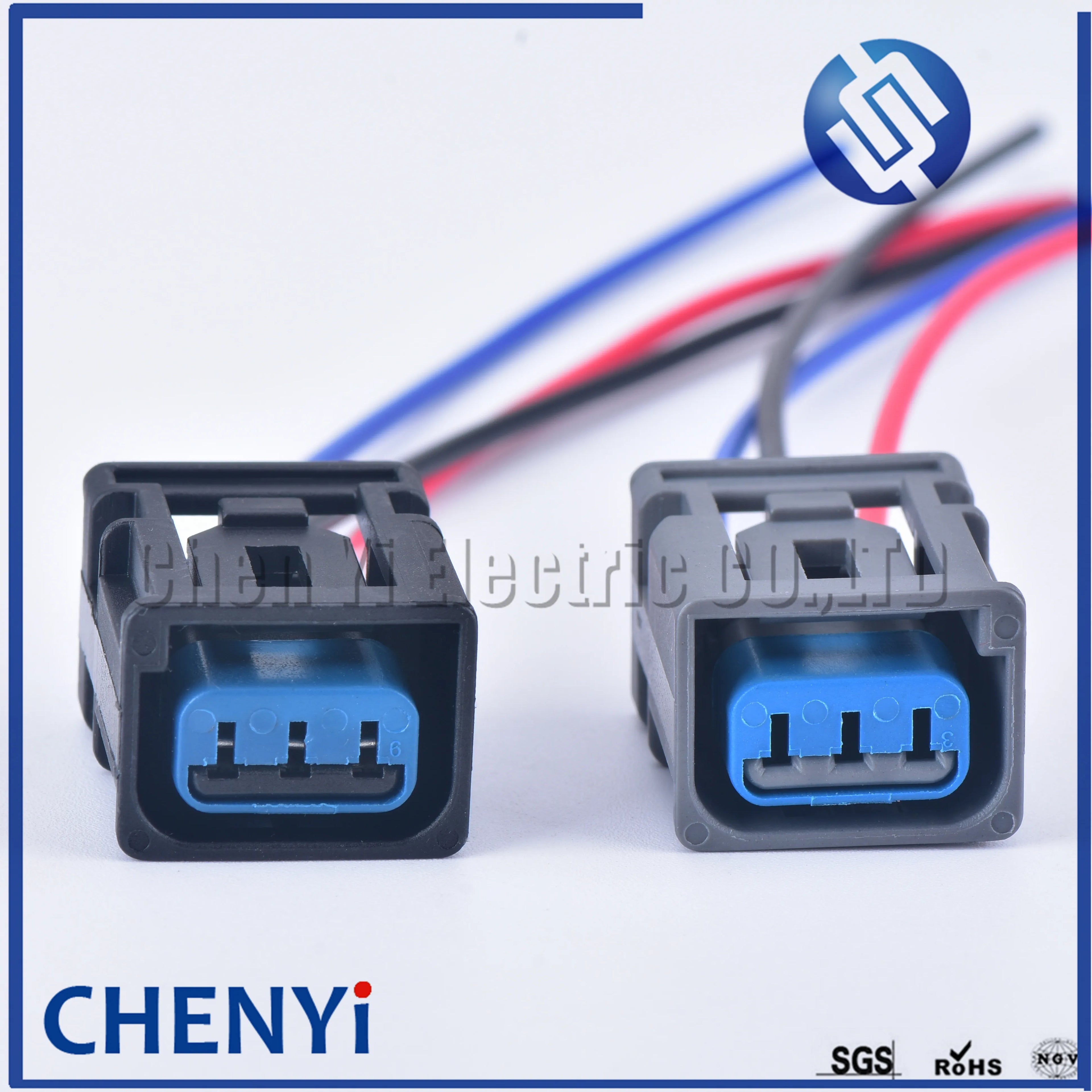 3 Pin Ignition Coil High Voltage Connector Plug For Ford Focus COIL Honda 1W7T-14A464-MA 1W7T-14A464-LA with wire