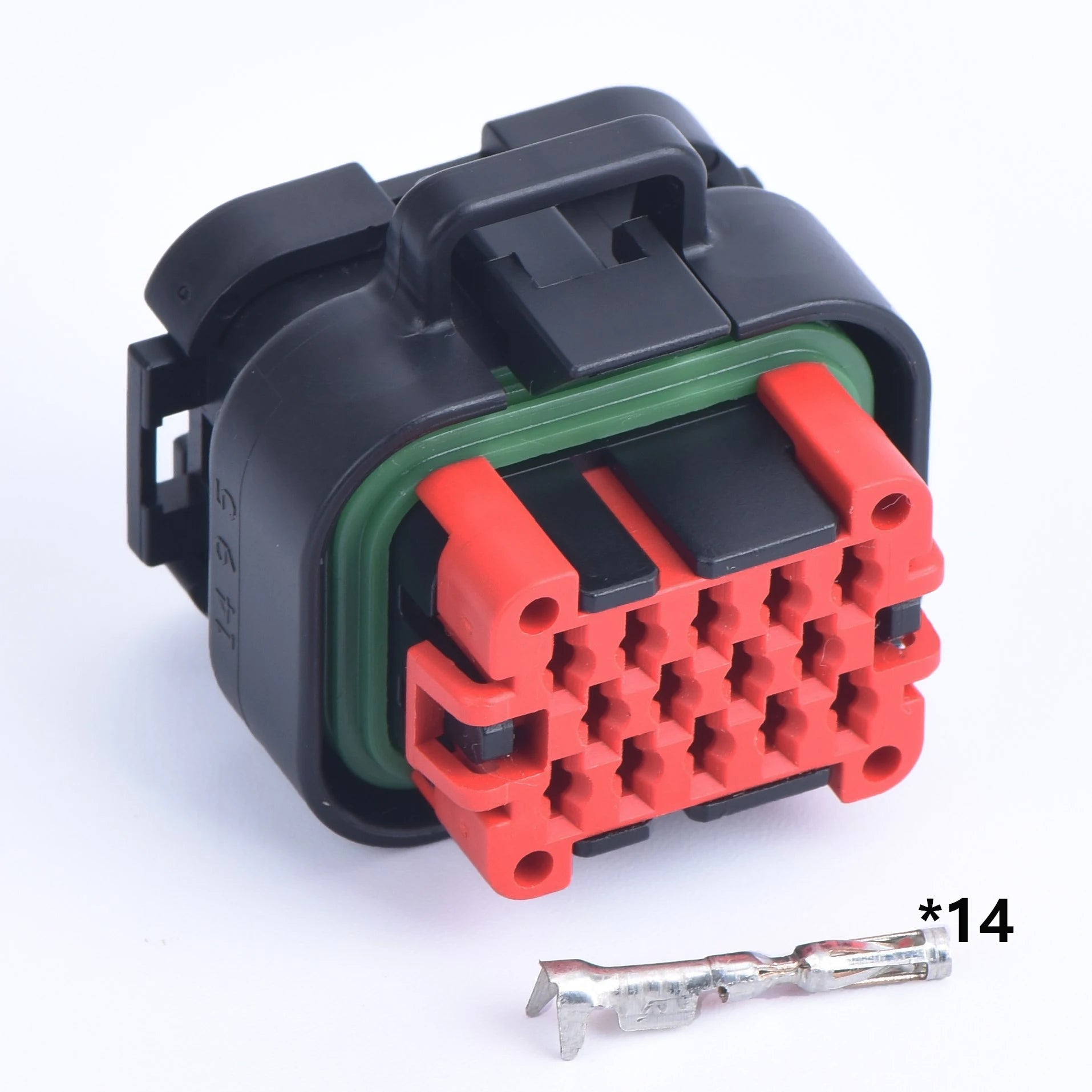14 Pin male or female ECU Automotive waterproof connector harness plug PCB socket 770680-1 776273-1 776164-1 776262-1 776266-1