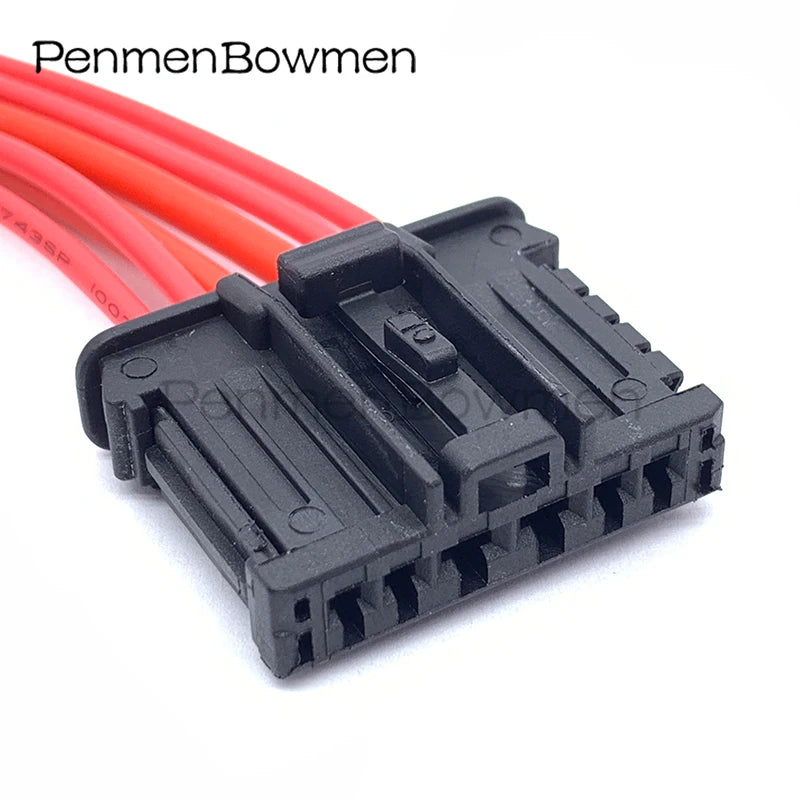 1 Set 6 Pin 98821-1061 Auto Rear Taillight Light Plug Electronic Connector Wiring Harness Socket for HDC6MX05F