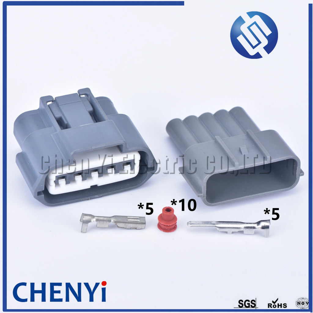 5 pin male female sealed automobile electric automotive coil igniter connector plug MAF Connector 6189-0783 6189-0848 For Nissan