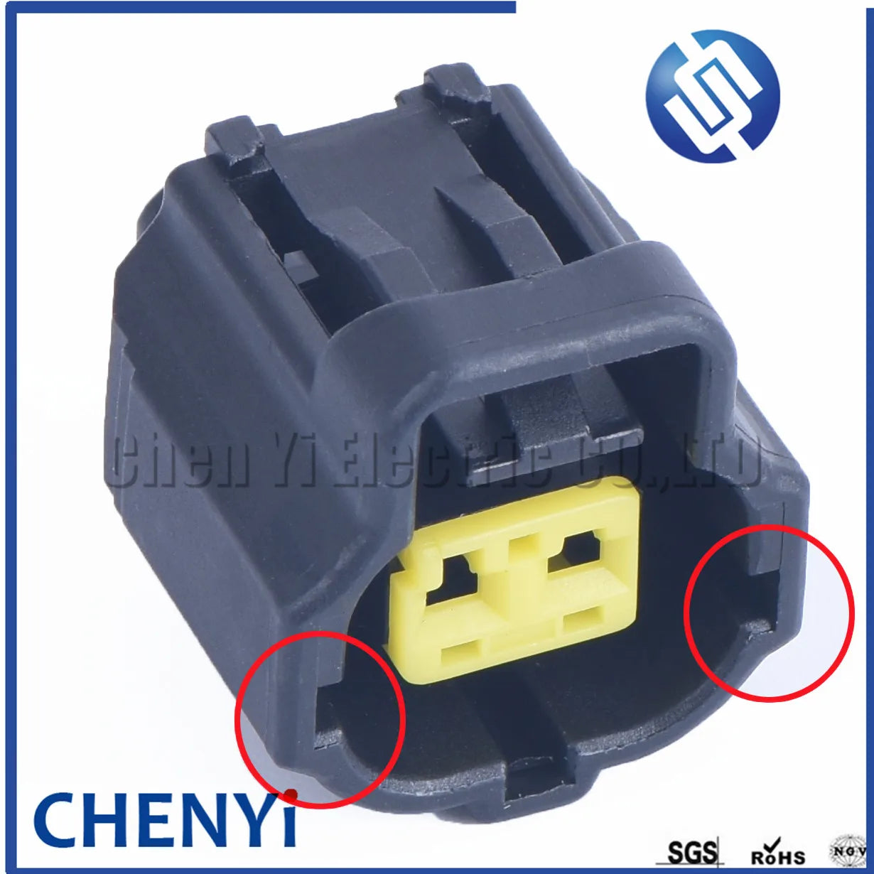 1 set 2 Pin way 1.8 mm female waterproof cable connector plug 178390-1 water temperature sensor 178390-2（Many forms）