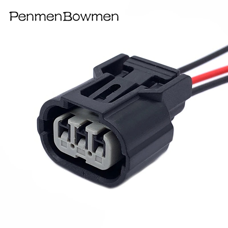 1 Set 3 Pin Auto Adapter Ignition Coil Plug Waterproof Electrical Cable Connectors Wire Harness For Honda 6189-0887 6188-4739