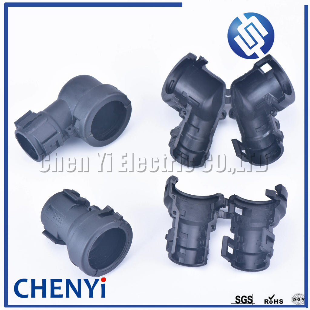 5 pcs 965783-1 CORRUGATED TUBE CAP 90 DEG Diameter shell sheath for Tyco Auto plug electric connector 965786-1 967650-1