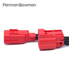 1 Set 6 Pin MWTRB-06-1A-R Motorcycle OBD Diagnosis Electrical Connector Wire Harness Female Plug for Honda Yamaha MWTPB-06-1A-R
