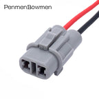 1 Set 2 Pin Auto MT Sealed Housing Electrical Cable Connectors Female Male Wire Harness Plug For Honda 6180-2321 6187-2311