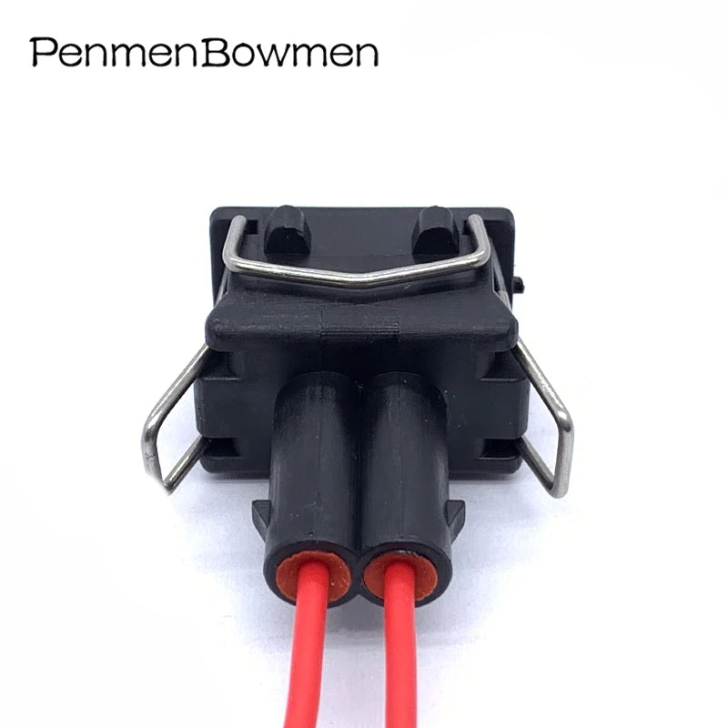 1 Set 2 Pin Auto 3.5mm Turning Lamp Holder Plug Wire Harness Car Male Waterproof Electronic Connector With Cable For 357972752