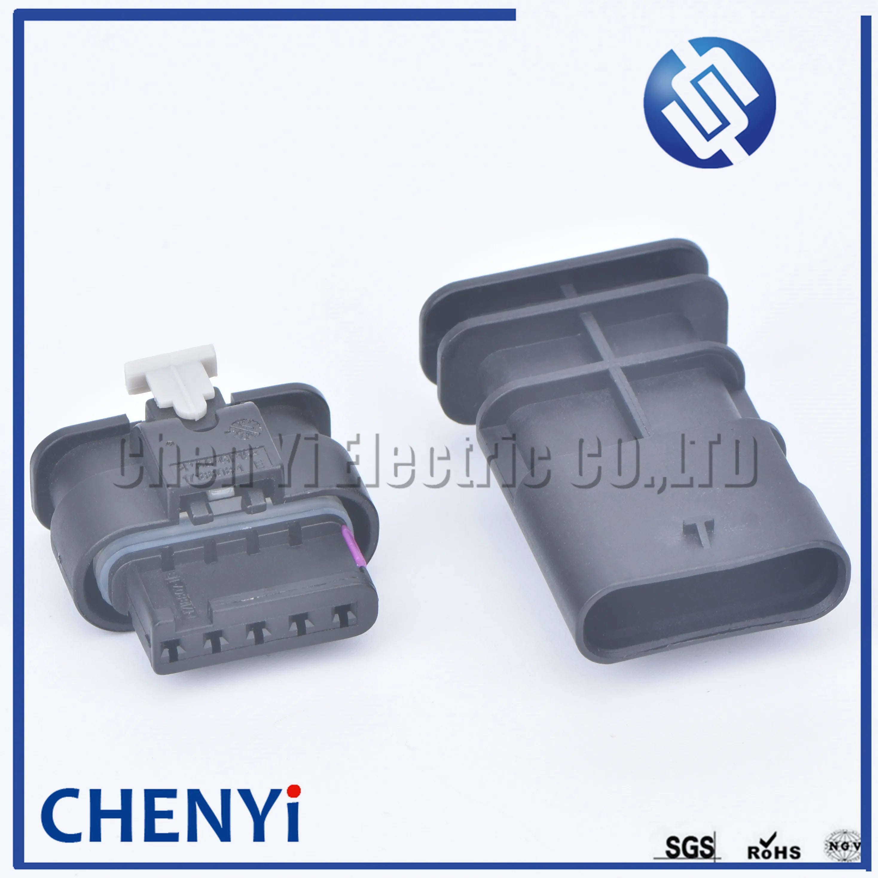 5 Pin 1-1718806-1 4F0 973 705 Female or Male Automotive Electric Connector Waterproof Air Flow Meter Sensor Plug 4F0973705