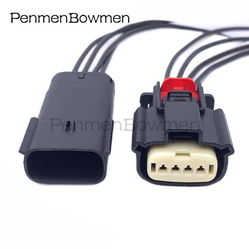 1 Set 4 Pin Car Light Lamp Ignition Coil Electrical Cable Connectors Wire Harness Plug For Ford Buick 33481-0401 33471-0401