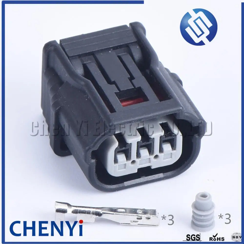 3 pin waterproof sealed connector female HX 040 Head Lamp Light Socket auto connector 6188-4775 6189-7037 For Honda