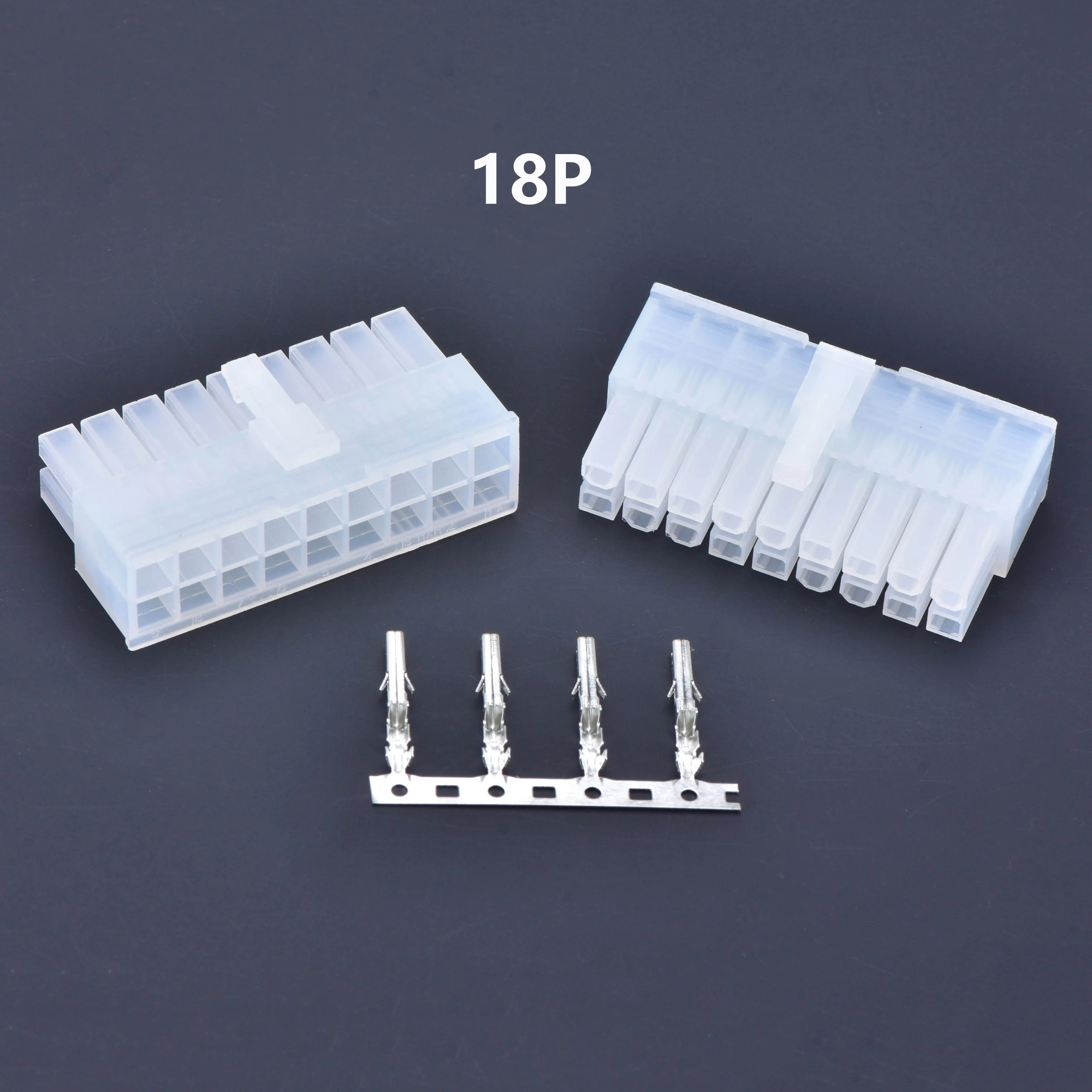 Automotive electronic wire connector plug 5557 kits 2P 4P 6P 8P 10P 12P 14P 16P 18P 20P 22P 24P 4.2mm female Electrical Socket