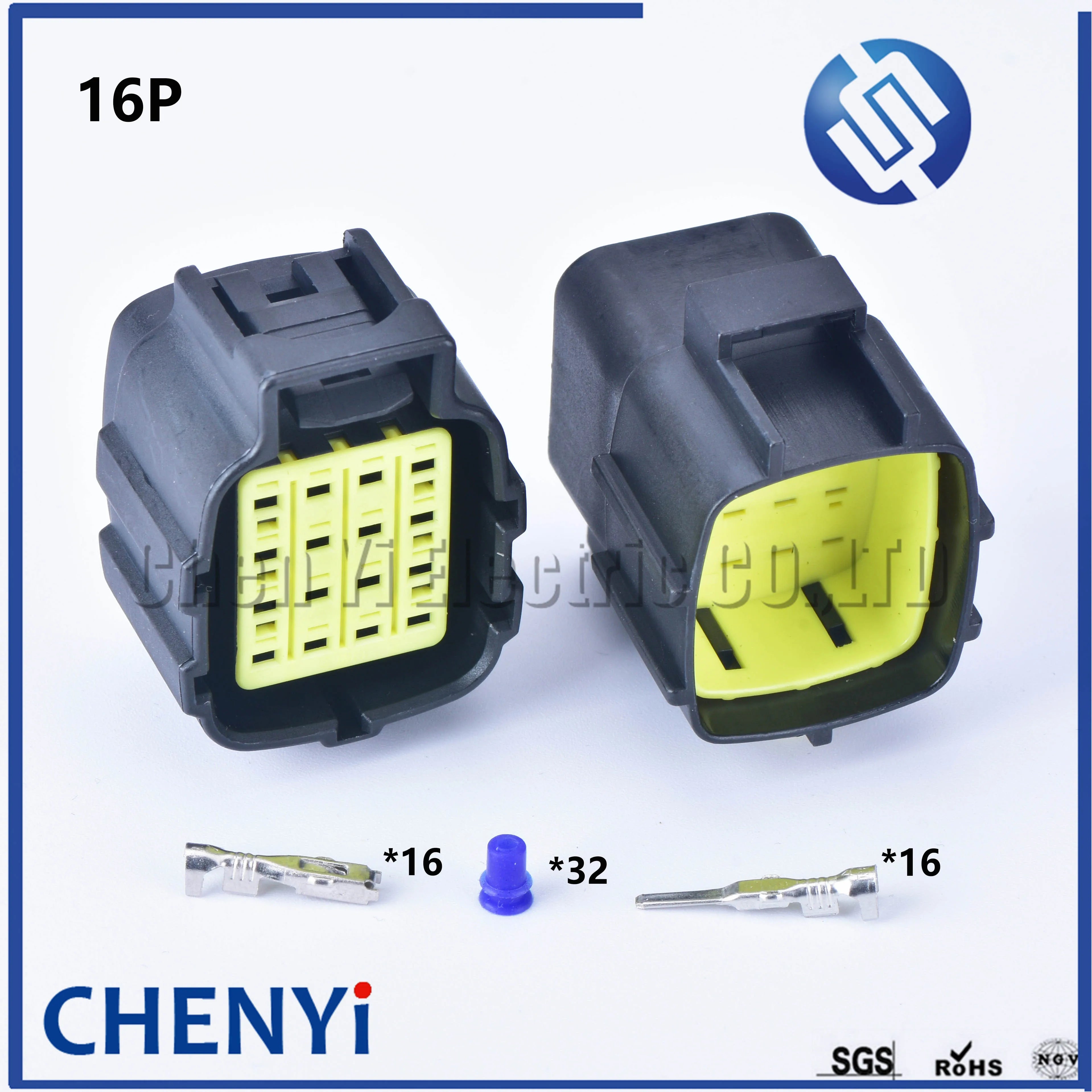 1/2/3/4/6/8/10/12/16 Pin Waterproof Connector Electrical Plug Car Auto Sealed Truck Harness Socket 174879-2 174877-2