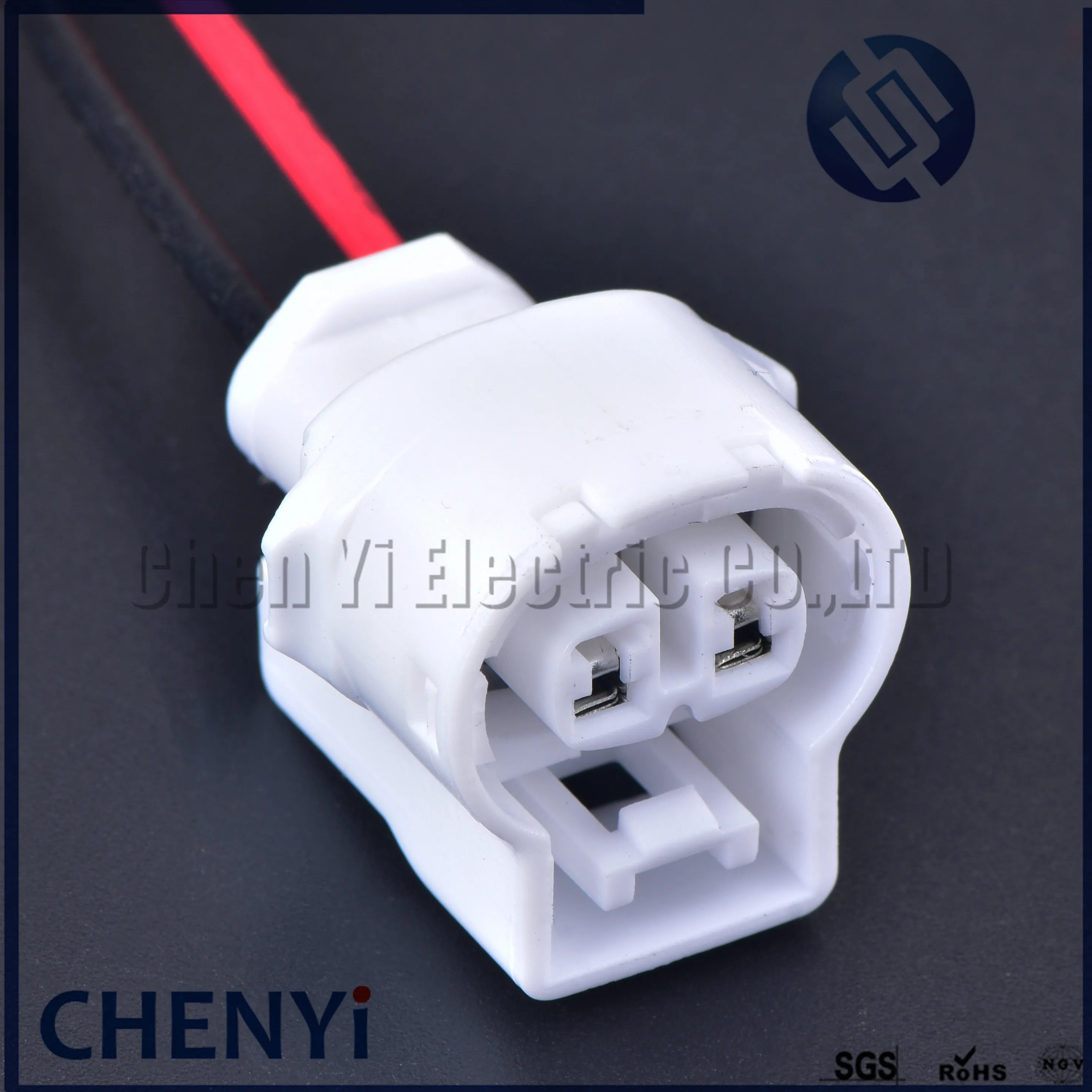 2 Pin auto waterproof electric wiring harness cable connector 90980-11250 distributor socket plug for toyota with 15cm wires