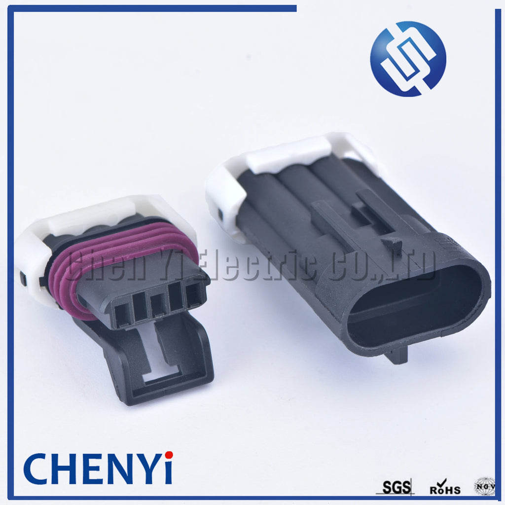1 Set 3 Pin black Metri-Pack 150 male or female temperature Sensor Plug auto waterproof connector 12129615 12110293