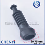5 Pcs 2 3 4 5 6 7 8 Pins Waterproof Automotive Wire Connector Cover Rubber dustproof silicone sleeve For Connector plug Socket
