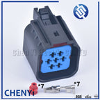 7 pin 3.5 mm WPT-596 3U2Z-14S411-YGA 7 way waterproof  Automotive plug male or female plastic wire cable connector