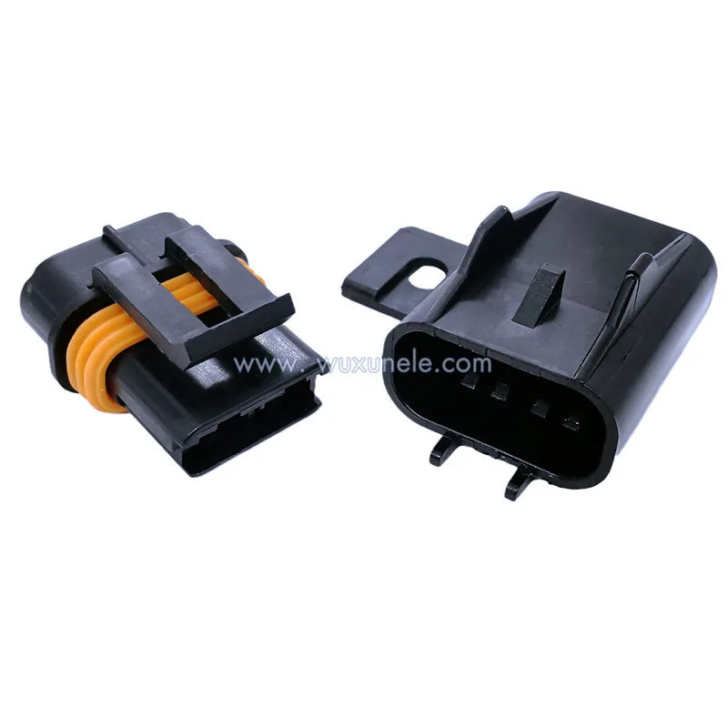 25 Sets 2 Way 12033769 12033731 Fuse Cover Wire Connector for Automotive Engine Cooling Fan Relay Module Plug