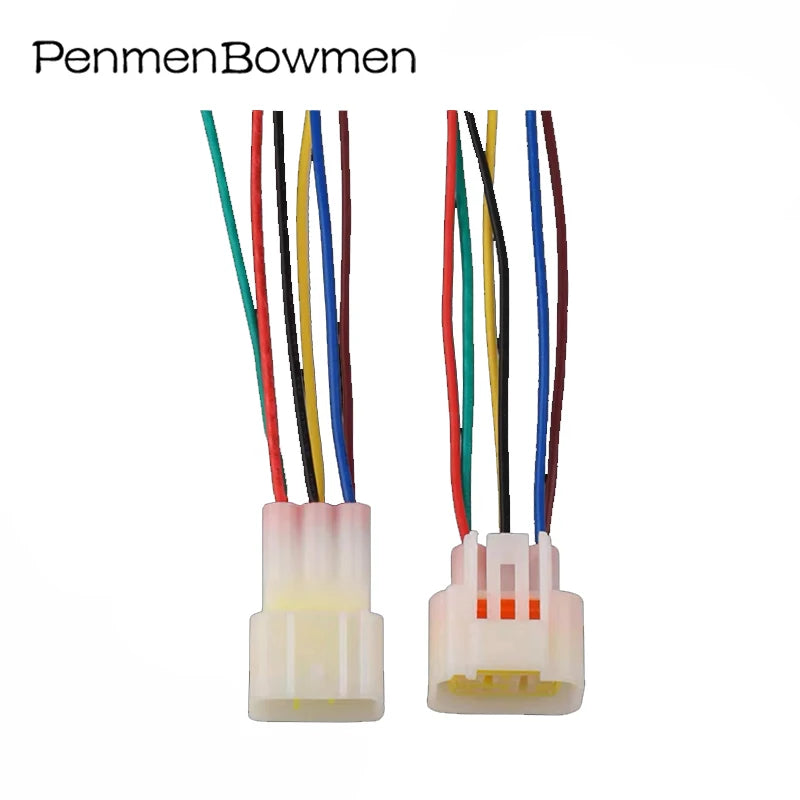 1 Set 2 3 4 6 8 9 16 Pin Auto Throttle Speed Regulation Switch Electrical Cable Connectors Female Male Wire Harness Plug