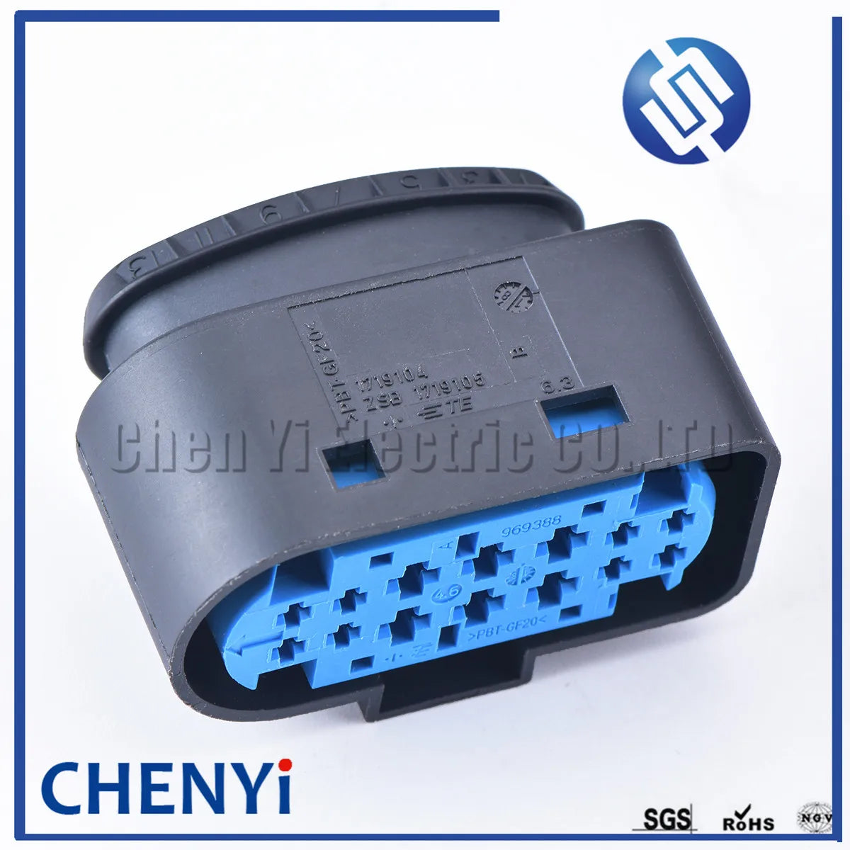 14 Pin 1.5/3.5mm female Automotive waterproof connector Harness plug 1719105-2 for ford Focus max left H7
