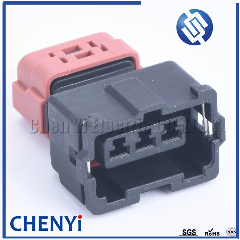 3 Pin auto Connector waterproof electrical plug female For high pressure packet Proton Wira VDO ignition coil auto mechanika