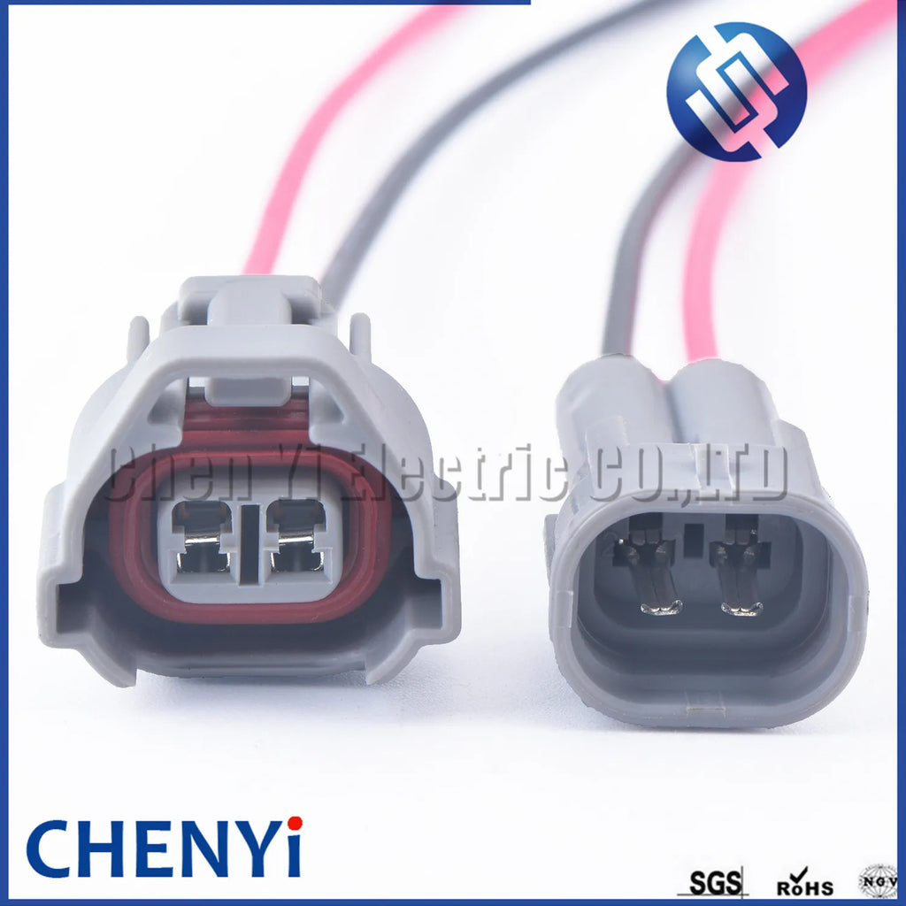 2 Pin Auto Waterproof connector Plug Car Fuel Injector connectors Wire Harness Pigtail for Subaru Mazda WRX 6189-0035 6189-0039
