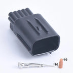 10 Pin 12380 6189-1134 6188-0696 Waterproof Automotive Socket radar sensor Distance Sensor Connector For Toyota 90980-12380