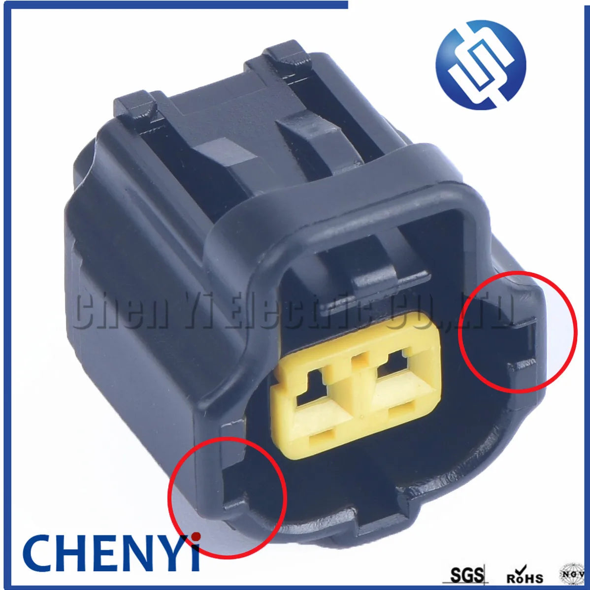 1 set 2 Pin way 1.8 mm female waterproof cable connector plug 178390-1 water temperature sensor 178390-2（Many forms）