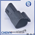black Deutsch DT 3 Pin connector DT06-3S DT04-3P Male or Female Auto Waterproof Connector Automotive Sealed Plug with Pins