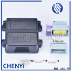1 set ECU generator controller 24 Pin Aluminum box for 24p male female connector with connector and  211PC249S0005
