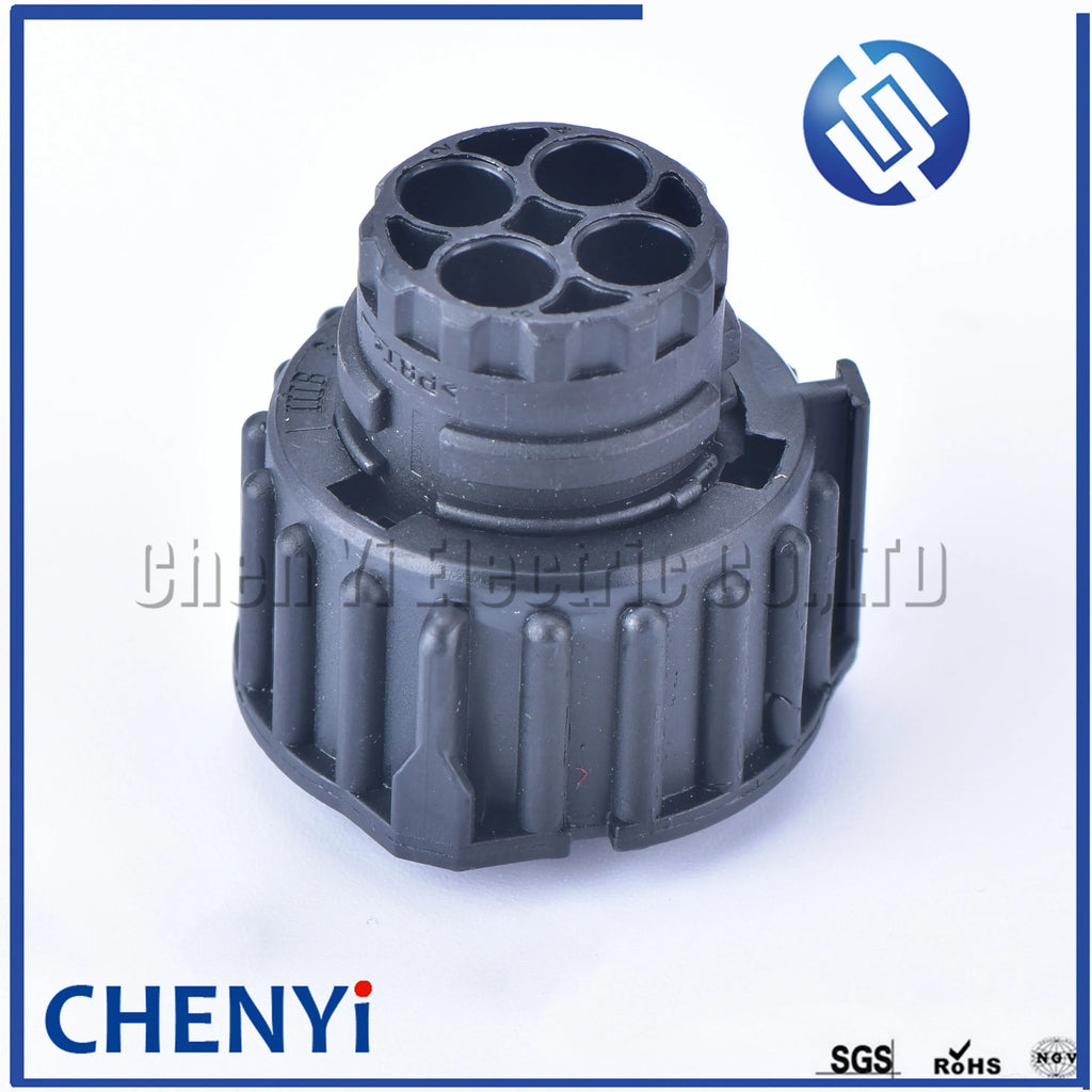 4 pin odometer speed sensor plug sealed auto connector 1-967325-1 with cable Sheath 965786-1/965783-1 For round HOWO A7