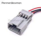 1 Set 4 Pin Auto HD Taillight Electrical Cable Connectors Female Male Wire Harness Plug 6098-0244 6098-0243