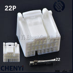 17/22/24/28/31Pin Automotive vehicle central control ecu connector radio mudule Plug 353029-1 For Toyota Honda k20 Nissan proton