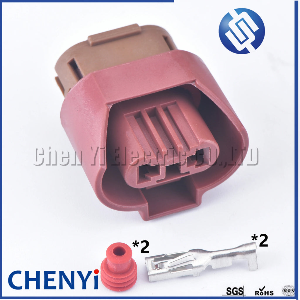 2 Pin Auto waterproof connector headlight Fog Lamp low beam high beam plug 9005 9006 HB3 HB4  Auto light socket 90980-11659