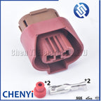 2 Pin Auto waterproof connector headlight Fog Lamp low beam high beam plug 9005 9006 HB3 HB4  Auto light socket 90980-11659