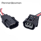 1 Set 3 Pin Car Ignition Coil Small Lamp Electrical Cable Connectors Female Male Wire Harness Plug for Honda 6188-4775 6189-7037