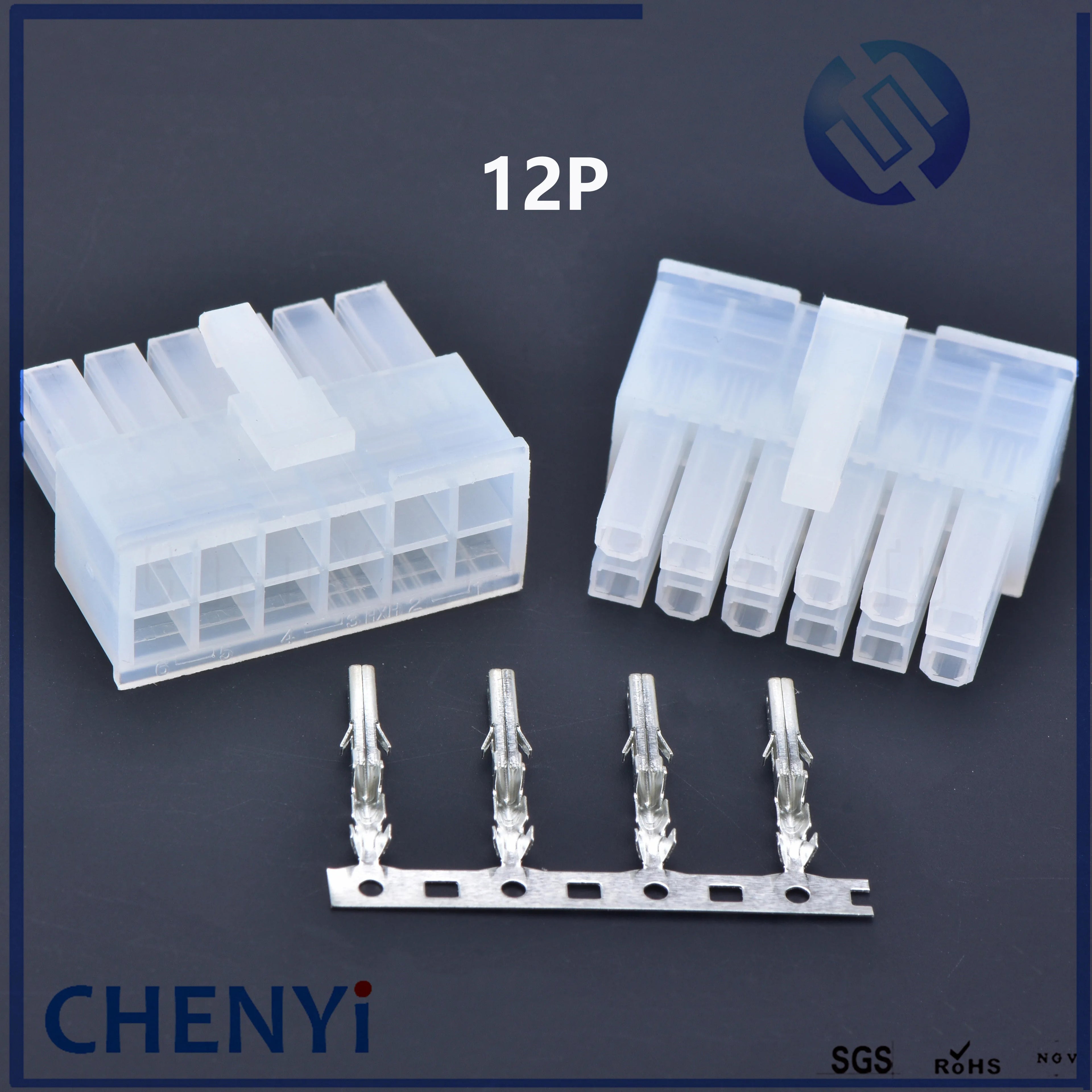 Automotive electronic wire connector plug 5557 kits 2P 4P 6P 8P 10P 12P 14P 16P 18P 20P 22P 24P 4.2mm female Electrical Socket