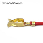 10 Pcs Automobile Crimping Terminal Wiring Harness Connector Copper Splice Pin Contact Lamp Holder With Cable