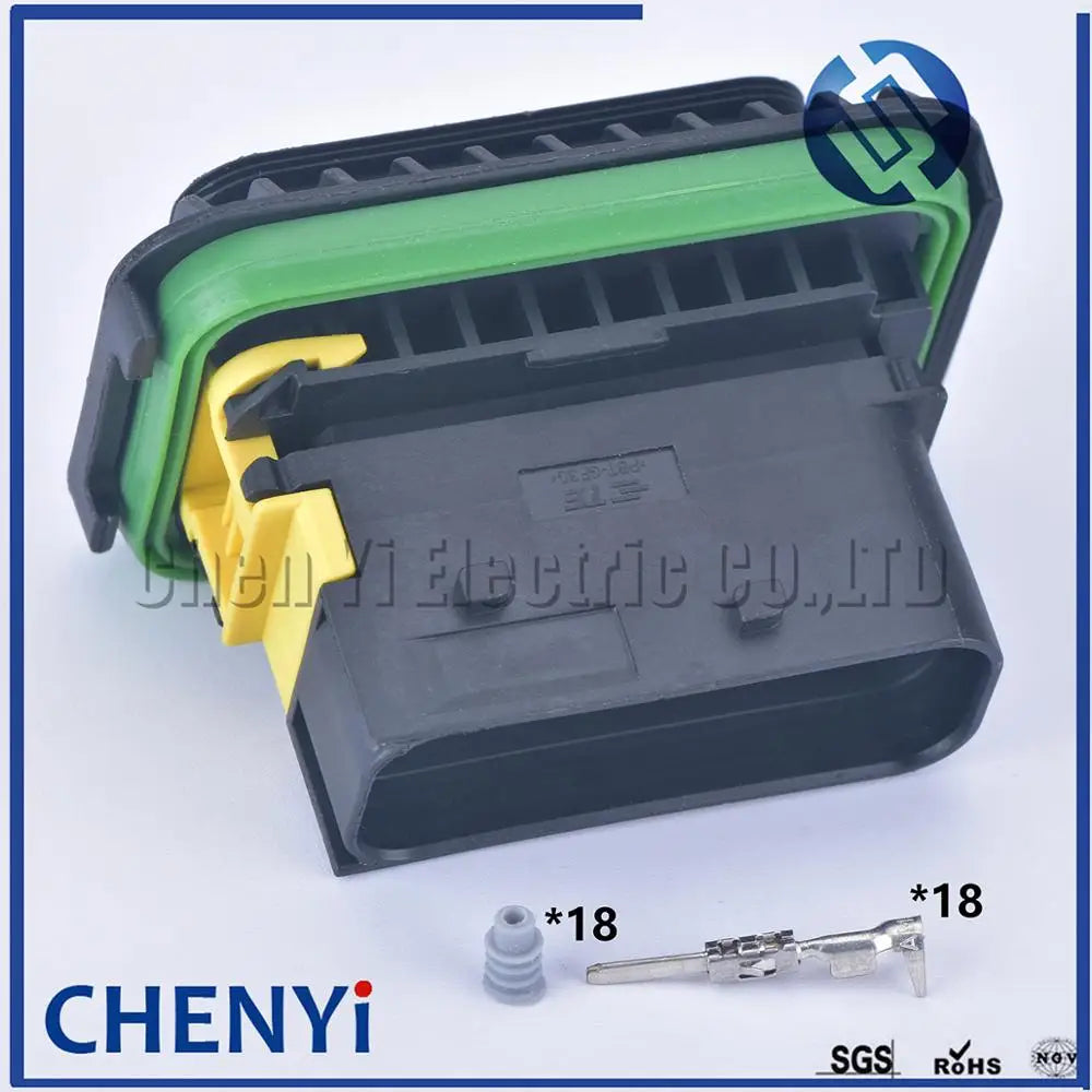 18 Pin ECU Auto Housing Plug Wiring Cable Waterproof Connector HDSCS Urea pump plug 1-1563759-1 1-1564526-1 1-1564412-1