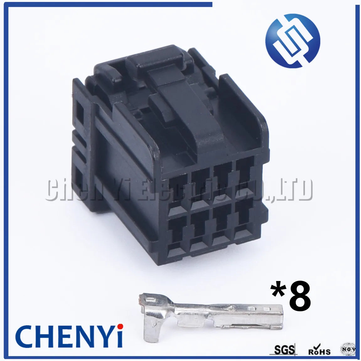 8 Pin male or female 174044-2 Automotive Connector Car Window Lifter Assembly Plug Mirror plug Auto Harness Socket