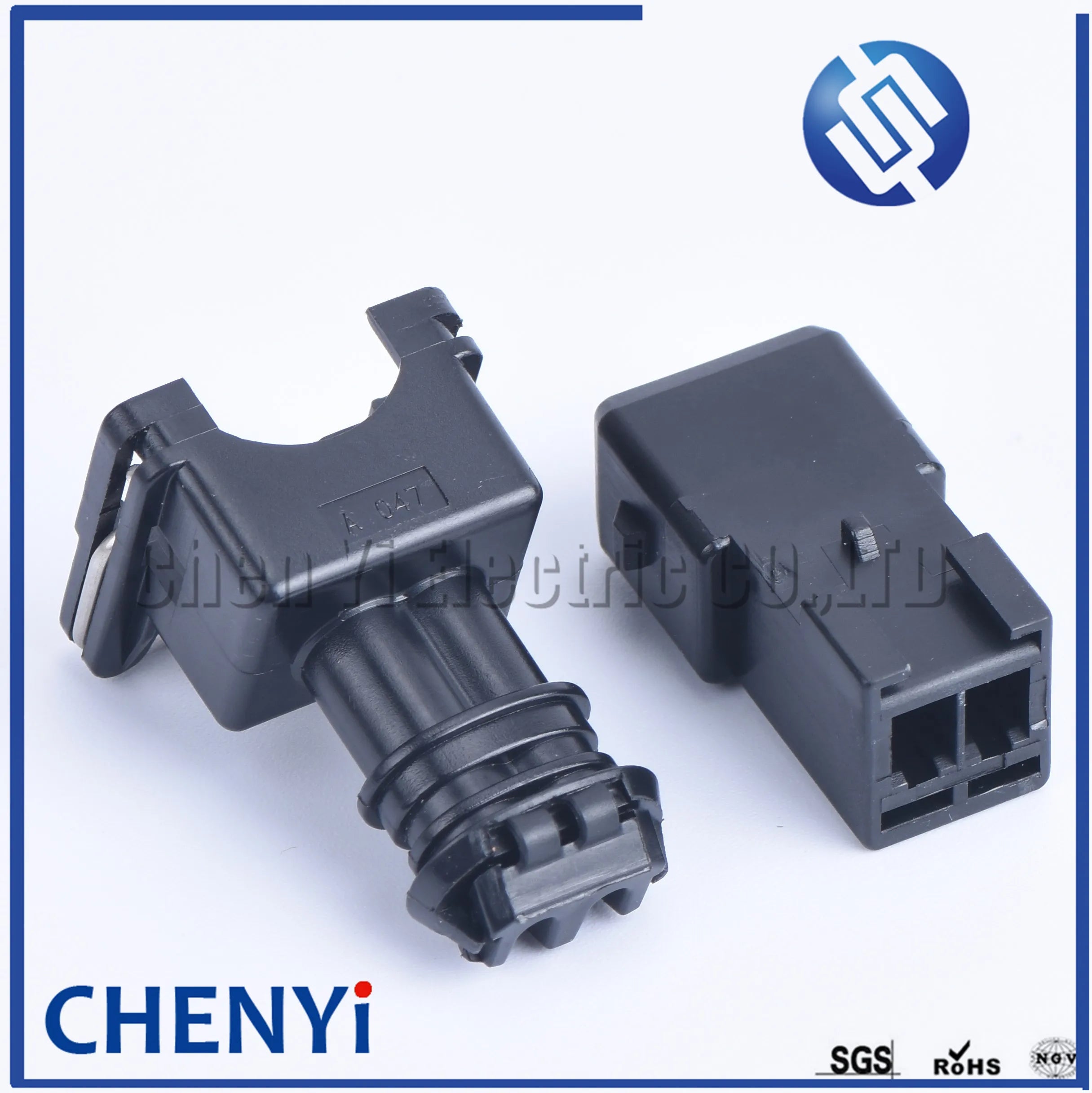 2 set 2 Pin auto Waterproof Electrical Wire Connector fuel spray nozzle Plug EV1 282762-1 1-144545-0 282189-1