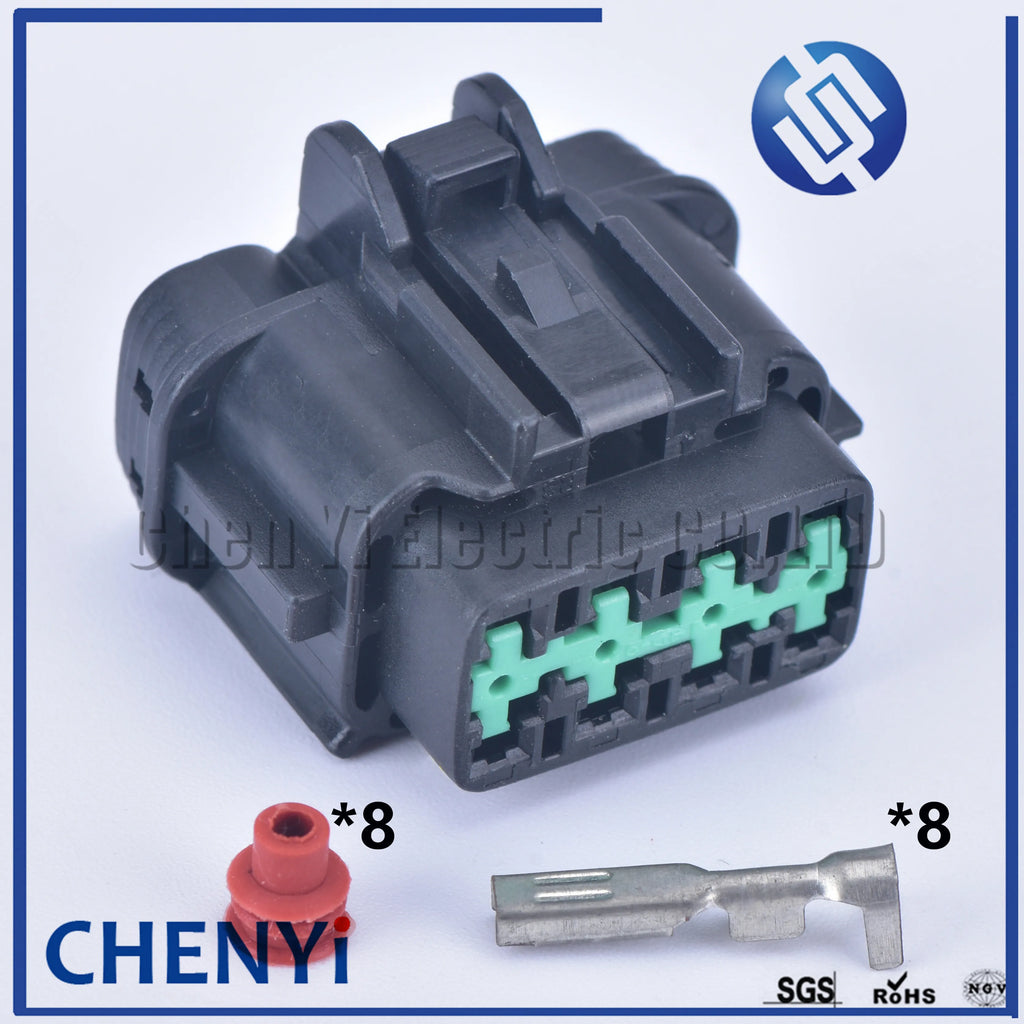 8 Pin 6185-1177 6188-0736 6918-1780 090RS Automotive waterproof Connector male or female Headlight Socket For Nissan
