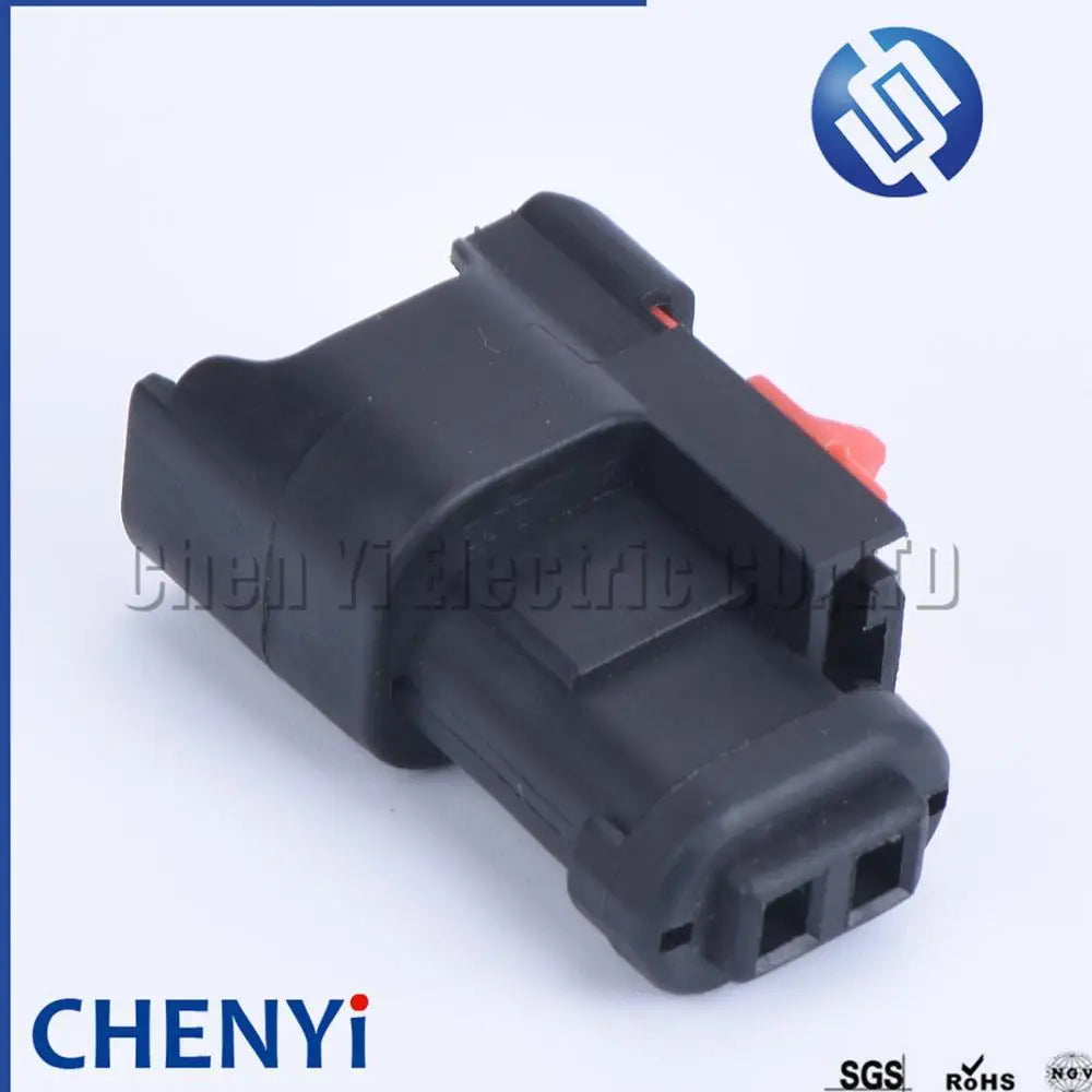 1 set 2 pin EV6 EV14 automobile waterproof auto connector speaker plug connector 1.5 female 2p modification wiring connector